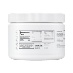 Enamel pH Supplement Facts panel